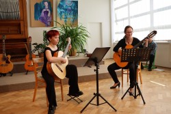 Koncert žáků tříd Lucie Novorkové a Jiřího Novorky