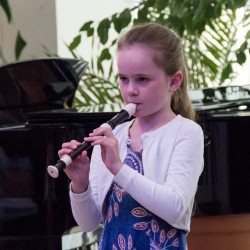 Koncert flétnové třídy Jany Christovové